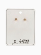 Серьги ассорти «Азелия» прямоугольник, цвет чёрно-белый в золоте - Фото 4