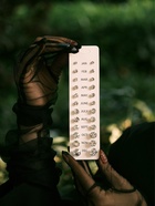 Серьги пусеты One year, 12 пар, классика, белые в серебре - Фото 3