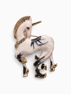 Брошь «Волшебный единорог», цветная в золоте - Фото 1