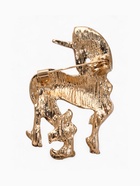 Брошь «Волшебный единорог», цветная в золоте - Фото 3