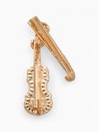 Брошь «Скрипка», цвет чёрно-белый в золоте - Фото 2