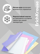 Набор обложек ПП 12 шт., 212×347 мм, 100 мкм, ErichKrause «Fizzy Pastel», для тетрадей и дневников, фиксированная, с тиснением, МИКС - Фото 7