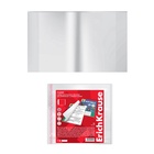 Набор обложек ПП 10 шт., 232×440 мм, 80 мкм, ErichKrause Fizzy Clear, для учебников, с клеевым краем, с тиснением - Фото 9