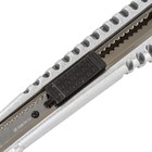 Нож универсальный BRAUBERG "Universal" 236971, 9 мм, автофиксатор, металлический - Фото 5