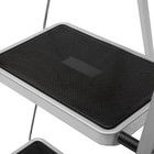 Стремянка PERILLA "КЛАСС ПЛЮС" 123302, 2 ступени, до 120 кг, 450 мм - фото 24634918