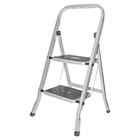 Стремянка PERILLA "КЛАСС ПЛЮС" 123302, 2 ступени, до 120 кг, 450 мм - фото 24634919