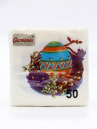 Салфетки бумажные «Пасхальные», 1 слой, 24×24 см, 50 шт. - Фото 2