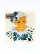 Салфетки бумажные пасхальные «Цыплёнок», 1 слой, 24×24 см, 50 шт. - Фото 2