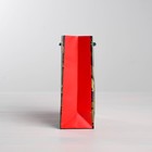 Пакет подарочный ламинированный вертикальный, упаковка, «С 23 февраля!», MS 18×23×10 см 4515286