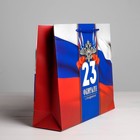 Пакет подарочный ламинированный горизонтальный, упаковка, «С Праздником!», S 15 х 12 х 5,5 см - фото 21042651