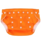 Многоразовый подгузник, 3-8 кг, оранжевый, Крошка Я - Фото 7