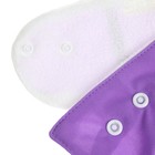 Многоразовый подгузник, цвет фиолетовый - фото 9835943