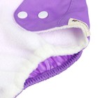 Многоразовый подгузник, цвет фиолетовый - фото 9761927