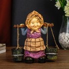 Фигурка полистоун «Дедуля. Бабуля с коромыслом», 19.5×6.3×16 см, МИКС 4768092 - фото 14599389