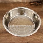 Таз, 15 л, d=47 см, дно d=36 см, нержавеющая сталь - Фото 3