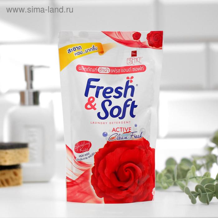 Гель для стирки Lion Fresh&Soft, "Искристый поцелуй" 400 мл - Фото 1