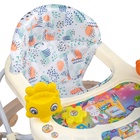 Ходунки «Солнышко», 7 колес, муз. игрушки, светло-бежевый - Фото 7