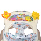 Ходунки «Солнышко», 7 колес, муз. игрушки, светло-бежевый - Фото 8