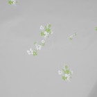 Пленка для цветов "Анютины глазки", бело - салатовый, 0,7 х 7,5 м, 40 мкм - Фото 3