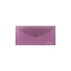 Папка-конверт на кнопке 255 х 130 мм (Travel) ErichKrause "Glossy Vivid", полупрозрачная, 180 мкм, синяя 4864356 - фото 5091277