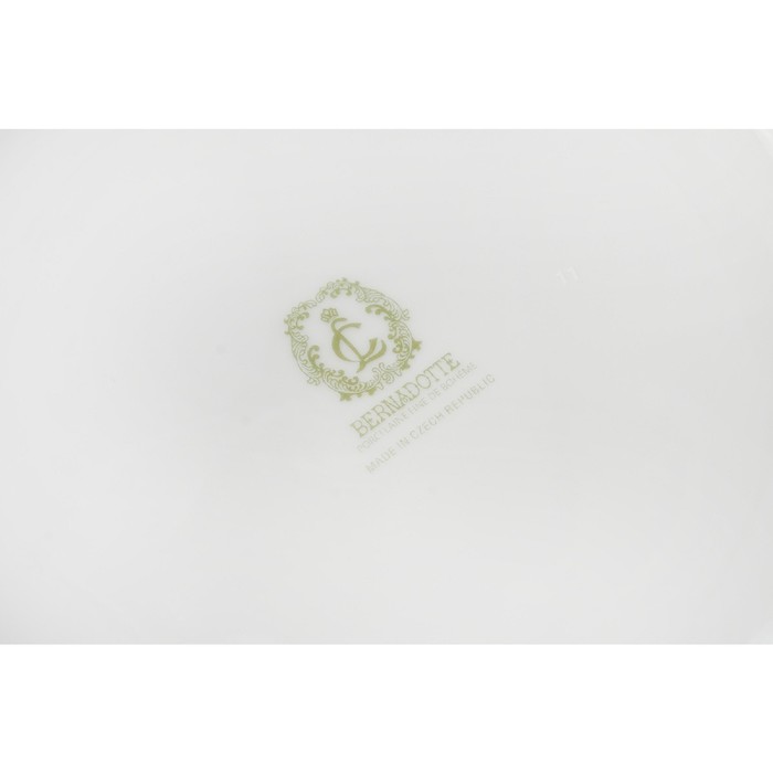 Супница Bernadotte, декор «Бледные розы, отводка платина», 2.5 л - фото 1889434360
