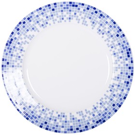 

Тарелка глубокая Opal, декор «Мозайка», 22 см