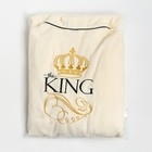 Халат махровый мужской King, размер 52-54, 100% хлопок - Фото 21