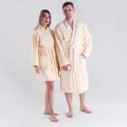 Халат махровый мужской King, размер 52-54, 100% хлопок - Фото 9