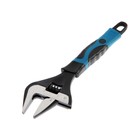 Ключ разводной с тонкими губками ТУНДРА, 2К рукоятка, раскрытие губок до 38 мм, 200 мм - Фото 5