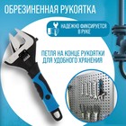 Ключ разводной с тонкими губками ТУНДРА, 2К рукоятка, раскрытие губок до 38 мм, 200 мм - Фото 3