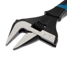 Ключ разводной с тонкими губками ТУНДРА, 2К рукоятка, раскрытие губок до 50 мм, 250 мм - Фото 6