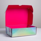 Коробка подарочная складная, упаковка, «Тропики», 30,5 х 22 х 9,5 см - фото 6281482