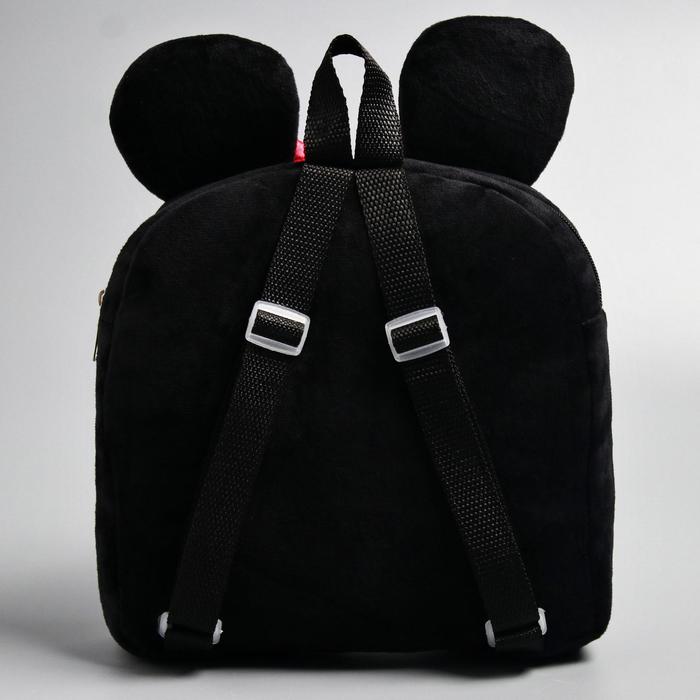 Рюкзак плюшевый, 19 см х 5 см х 21 см "Мышка", Минни Маус - фото 1926064118