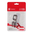 Знак на авто Т 2.0 TORSO, металлический, самоклеящийся, хром - Фото 2