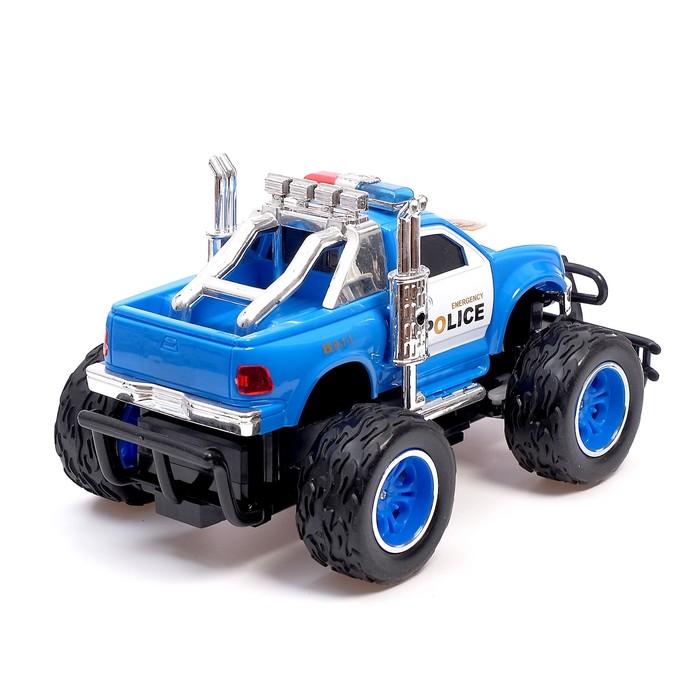 Машина радиоуправляемая «Биг-Фут» работает от батареек, световые эффекты, цвета МИКС 46778