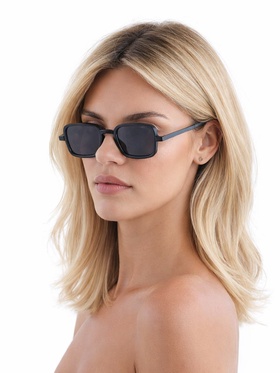 Очки солнцезащитные «OneSun. Прямоугольные», uv 400, линза 3.5×5 см, чёрные  (артикул 4703635)  большой выбор товаров оптом и в розницу по низким ценам с доставкой