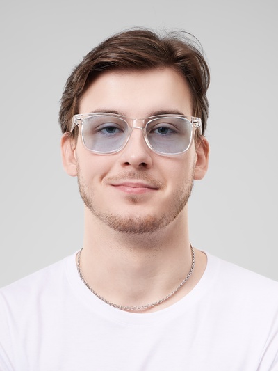 Очки солнцезащитные OneSun, uv 400, 14.5×14.5×5 см, линза 4.5×5×5 см, голубые