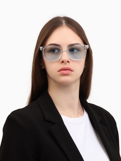 Очки солнцезащитные OneSun, uv 400, 14.5×14.5×5 см, линза 4.5×5×5 см, голубые