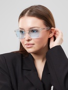 Очки солнцезащитные «OneSun. Wayfarer», uv 400, линза 4.5×5 см, голубые - Фото 4