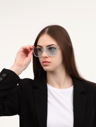 Очки солнцезащитные «OneSun. Wayfarer», uv 400, линза 4.5×5 см, голубые - Фото 9