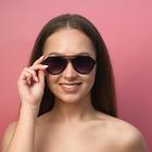 Очки солнцезащитные OneSun, uv 400, 14×14×5 см, линза 4.5×5.2 см, градиент 4703640 - фото 16407365