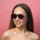 Очки солнцезащитные OneSun, uv 400, 14×14×5 см, линза 4.5×5.2 см, градиент - Фото 1