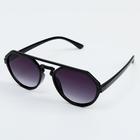 Очки солнцезащитные OneSun, uv 400, 14×14×5 см, линза 4.5×5.2 см, градиент - Фото 4