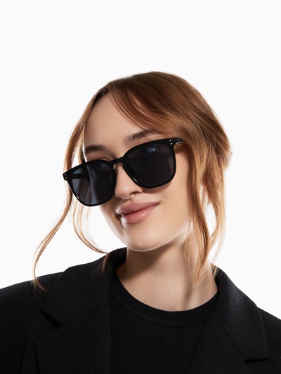 Очки солнцезащитные OneSun, uv 400, 14×14×4.5 см, линза 4.5×5.2 см, черные