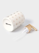 Набор аксессуаров для ванной комнаты Доляна «Андромеда», 3 предмета, дозатор 250 мл, мыльница, стакан, белый - Фото 4