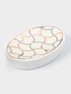 Набор аксессуаров для ванной комнаты Доляна «Сицилия», 3 предмета, дозатор 350 мл, мыльница, стакан - Фото 6