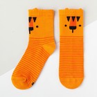 Носки детские KAFTAN «Тигр», размер 14-16, цвет оранжевый - фото 8961091