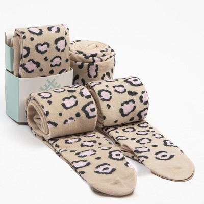 Колготки детские KAFTAN «Леопард» 92-98 см, бежевые