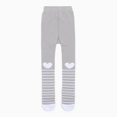 Колготки детские KAFTAN «Сердечко», рост 92-98 см, серые