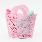 Набор полотенец в корз. "Сумочка" (вид5) 30*30 см-2шт,100% хлопок - Фото 2